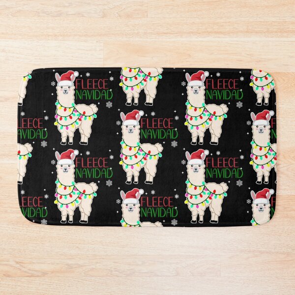 Item preview, Fleece Navidad Funy Llama Christmas Llama designed and sold by narekmug.
