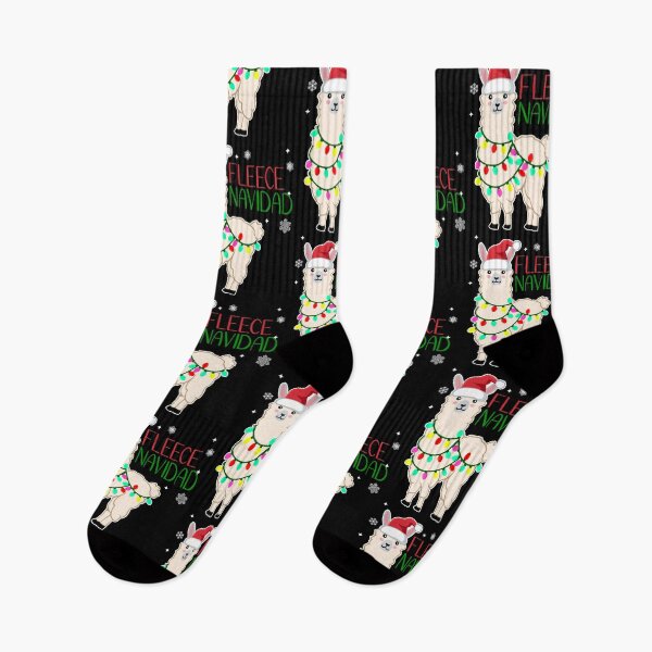 Item preview, Fleece Navidad Funy Llama Christmas Llama designed and sold by narekmug.