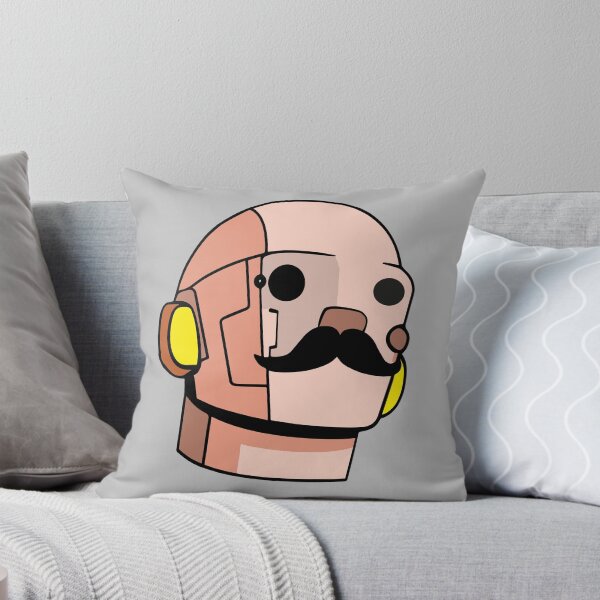 Item preview, mustachioed cyborg designed and sold by Basst64.