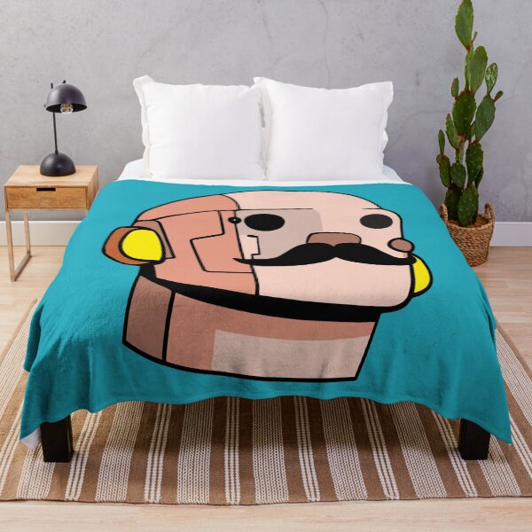 Item preview, mustachioed cyborg designed and sold by Basst64.