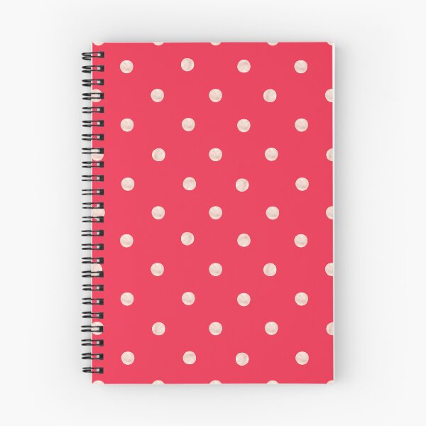 Item preview,  polka dots pattern,pink,white,trendy designed and sold by cutecrazytshirt.