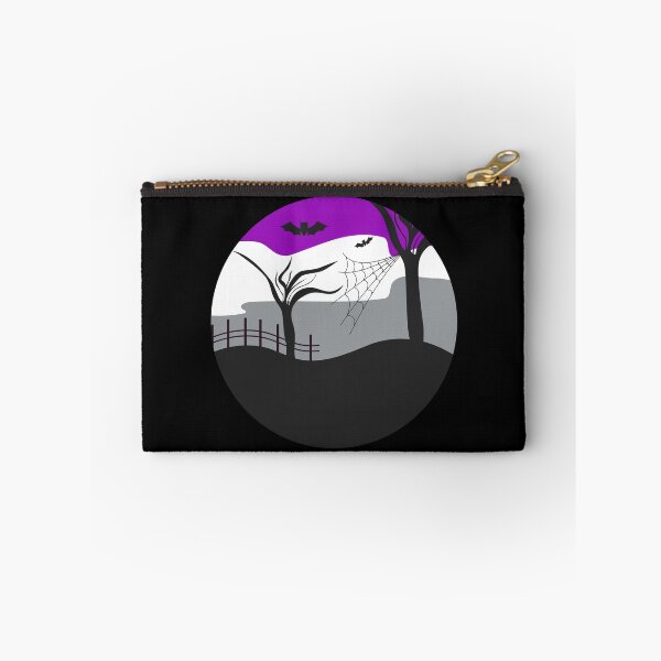 Item preview, Halloween Ace Spooky Graveyard. Asexual Pride designed and sold by Subtle Pride Shop.