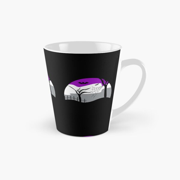 Item preview, Halloween Ace Spooky Graveyard. Asexual Pride designed and sold by Subtle Pride Shop.