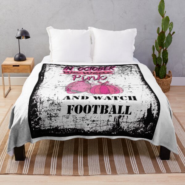 Item preview, in october we wear pink and watch football designed and sold by sminashop.