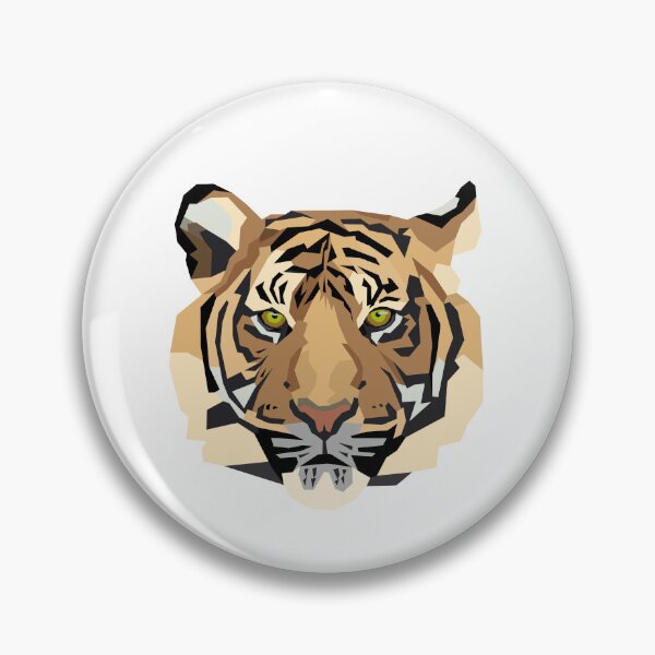 Item preview, Polygon Tiger designed and sold by InfinityTone.