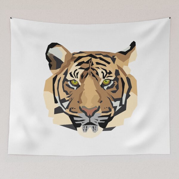 Item preview, Polygon Tiger designed and sold by InfinityTone.