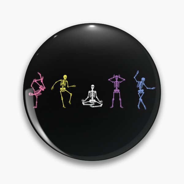 Item preview, Halloween Skeletons. Bigender Pride designed and sold by Subtle Pride Shop.