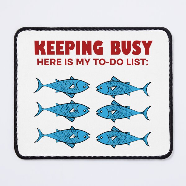 Item preview, Fishing Retirement Keeping Busy To Do List Funny Fisherman designed and sold by Rami Khalifah.