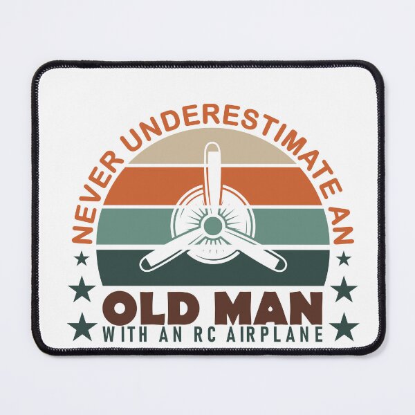 Item preview, Never Underestimate An Old Man With An RC Airplane designed and sold by jaftees.