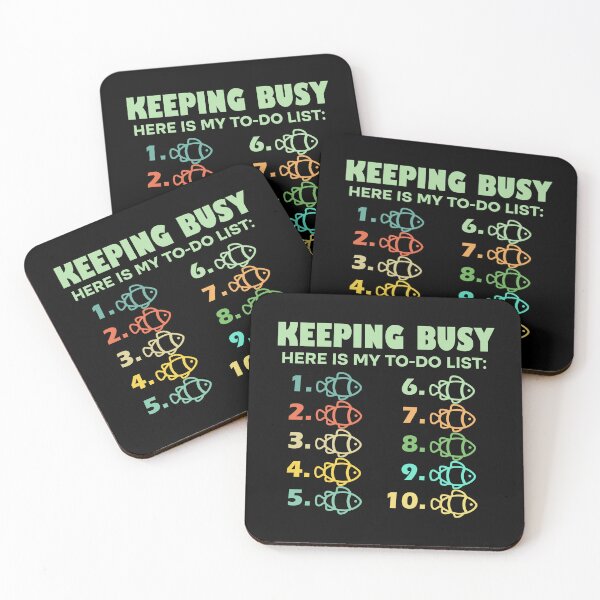 Item preview, Fishing Retirement Keeping Busy To Do List Funny Fisherman  designed and sold by Rami Khalifah.