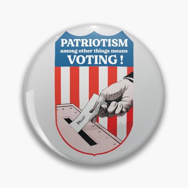Item preview, The Patriotic Vote designed and sold by franklinprintco.