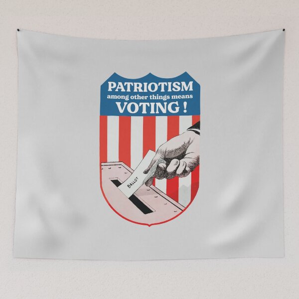 Item preview, The Patriotic Vote designed and sold by franklinprintco.