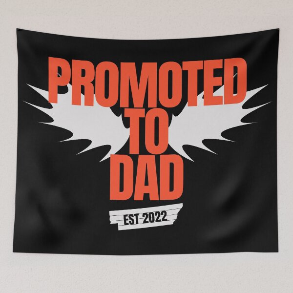 Item preview, Promoted To Dad designed and sold by TrendyTribe.
