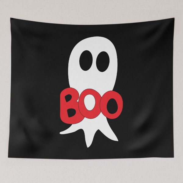 Item preview, Cute ghost cartoon with BOO text  designed and sold by AngelDawnDesign.