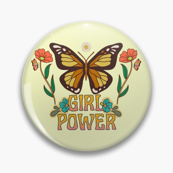 Item preview, Girl power, Colorful illustration with retro vibe and female empowerment quote designed and sold by Malogue.