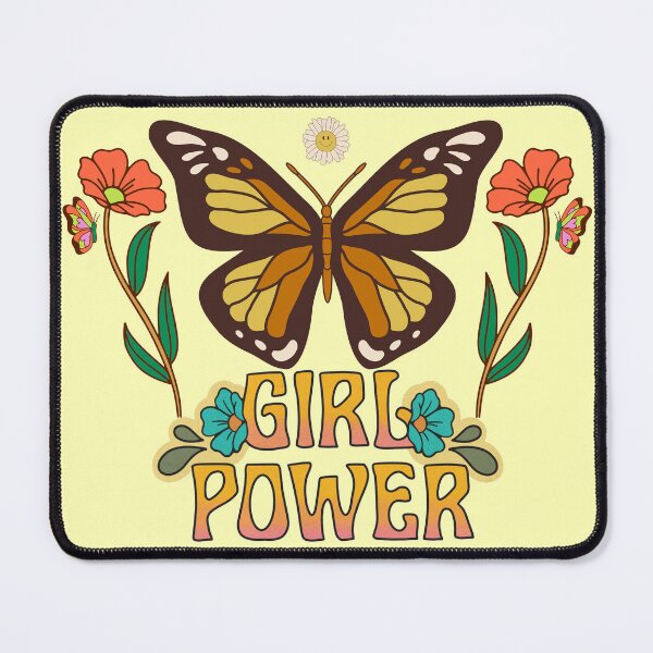Item preview, Girl power, Colorful illustration with retro vibe and female empowerment quote designed and sold by Malogue.