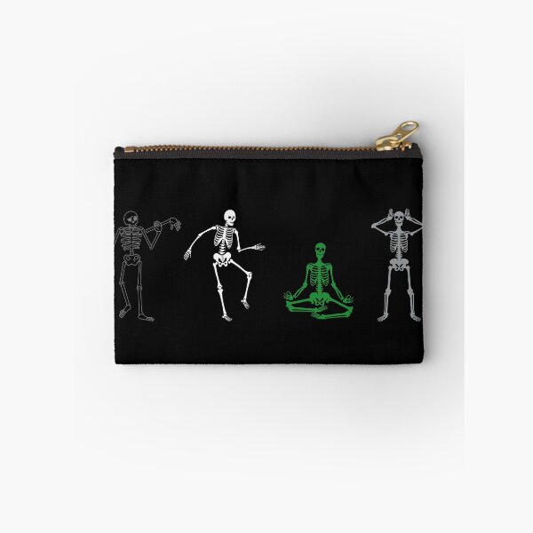 Item preview, Halloween Demi Romantic Flag Skeletons. Demiromantic Pride designed and sold by Subtle Pride Shop.