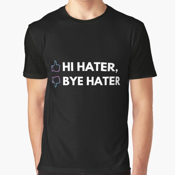 Artikel-Vorschau von Hallo Hater, tschüss Hater, designt und verkauft von The Love Quill.