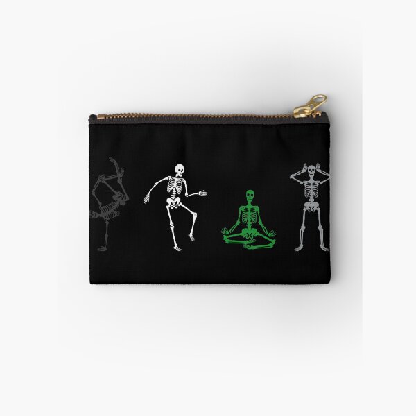 Item preview, Halloween Demi Romantic Flag Skeletons. Demiromantic Pride designed and sold by Subtle Pride Shop.