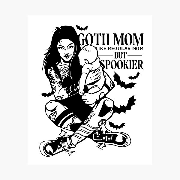 Goth Mom Mug Like A Regular Mom but Spookier Coffee Mug 