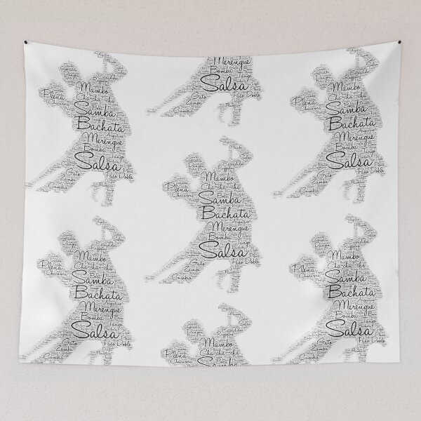 Item preview, Latin Dance Word Art Print 2 designed and sold by Swigalicious.