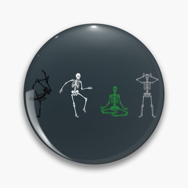 Item preview, Halloween Demi Romantic Flag Skeletons. Demiromantic Pride designed and sold by Subtle Pride Shop.
