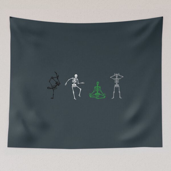 Item preview, Halloween Demi Romantic Flag Skeletons. Demiromantic Pride designed and sold by Subtle Pride Shop.