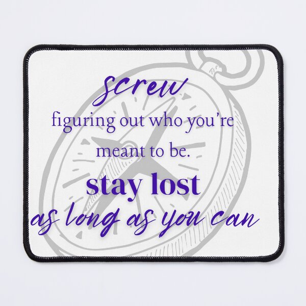 Item preview, Stay Lost - Do Revenge Quote designed and sold by RockyCreekArt.