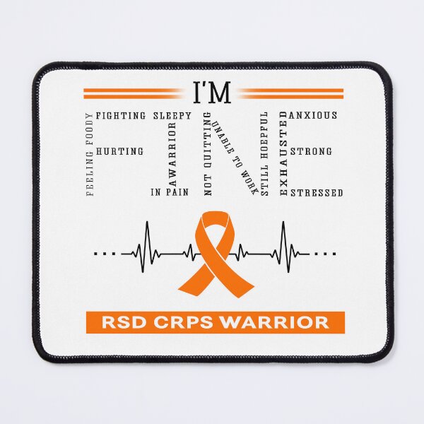Item preview, I'm Fine RSD CRPS Warrior Support RSD CRPS Awareness Gifts designed and sold by rechardtee.