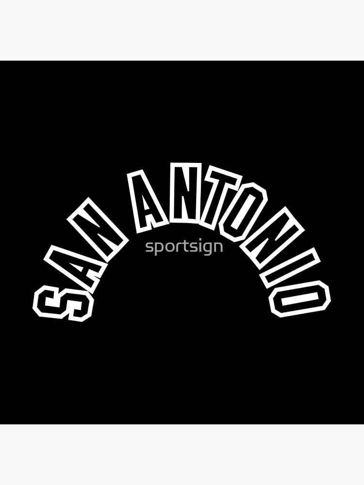 SAN ANTONIO SPURS NBA HARDWOOD CLASSICS 3/4 SLEEVE BASEBALL SHIRT