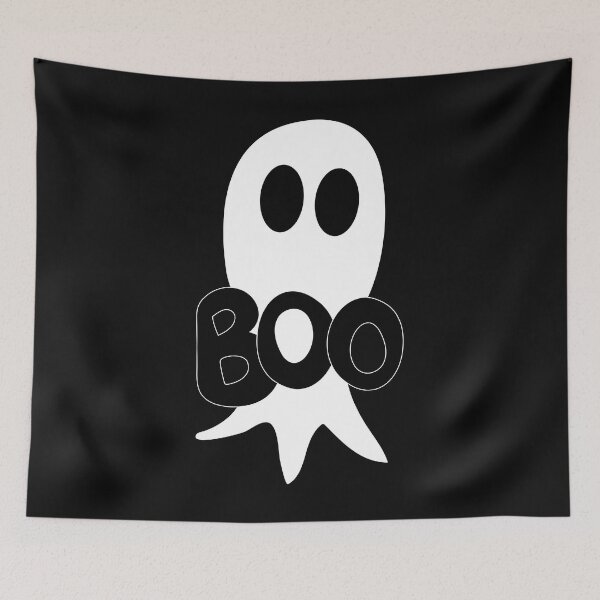 Item preview, Cute ghost cartoon with BOO text  designed and sold by AngelDawnDesign.