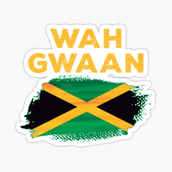 Wah Gwaan Funny Jamaicanshirt Jamaica Flag T For Jamaican