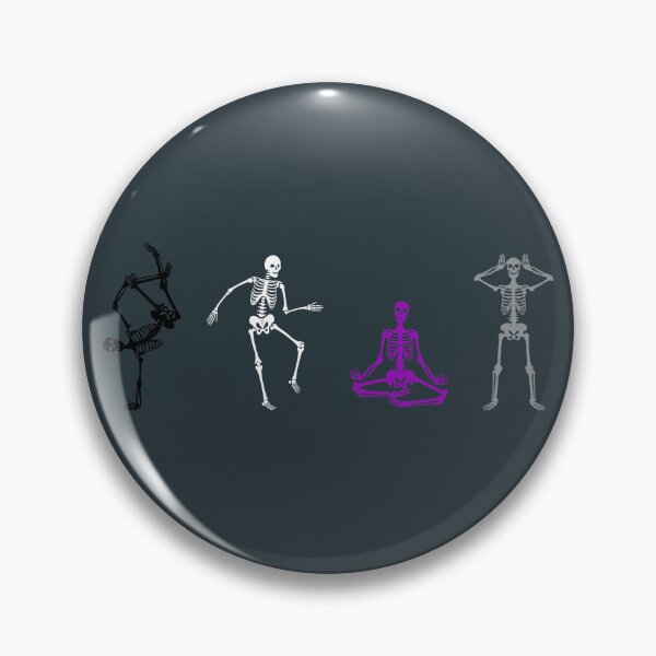Item preview, Halloween Demi Sexual Flag Skeletons. Demisexual Pride designed and sold by Subtle Pride Shop.