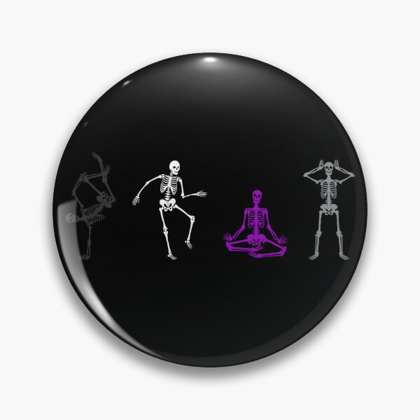Item preview, Halloween Demi Sexual Flag Skeletons. Demisexual Pride designed and sold by Subtle Pride Shop.