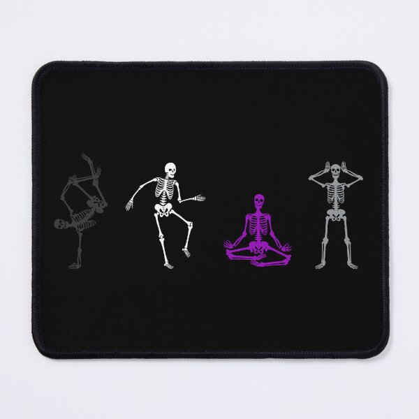 Item preview, Halloween Demi Sexual Flag Skeletons. Demisexual Pride designed and sold by Subtle Pride Shop.
