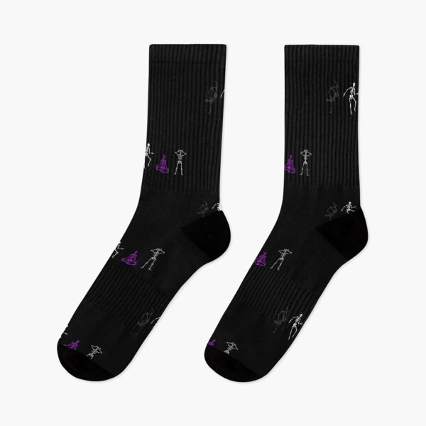 Item preview, Halloween Demi Sexual Flag Skeletons. Demisexual Pride designed and sold by Subtle Pride Shop.