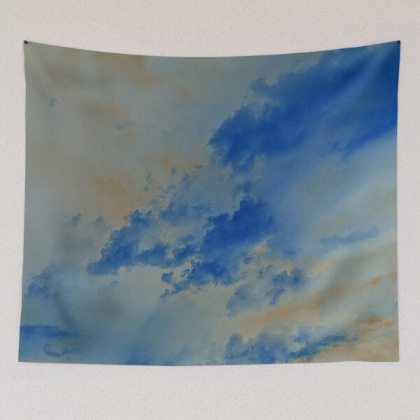Item preview, Beautiful Blue Tie-Dye clouds  designed and sold by ELF2.