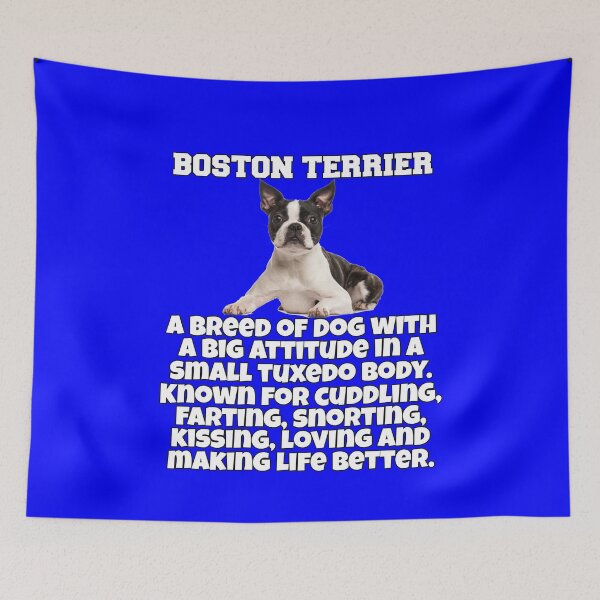 Item preview, Boston Terrier Dog With A Big Attitude In A Small Body designed and sold by fantasticdesign.