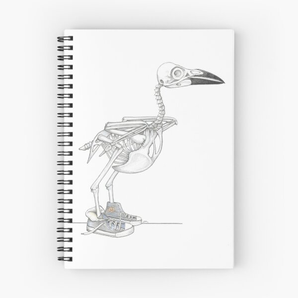 Item preview, Crow Skeleton in High Tops designed and sold by JimsBirds.