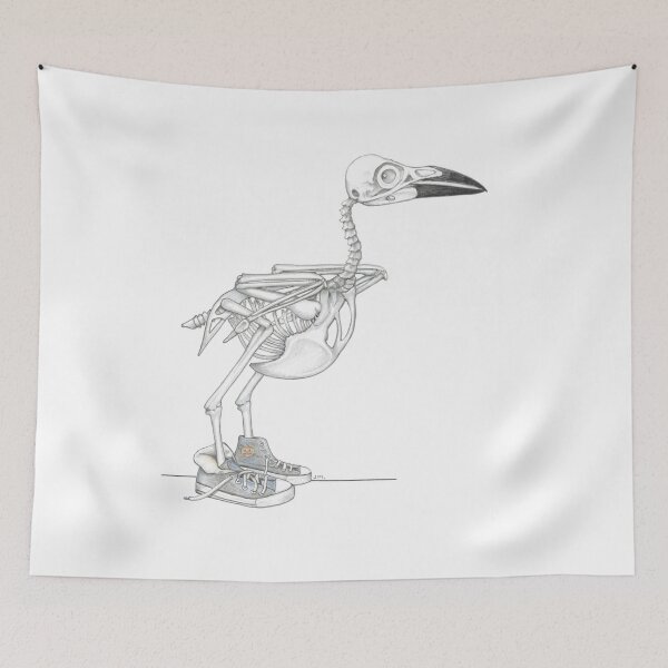 Item preview, Crow Skeleton in High Tops designed and sold by JimsBirds.