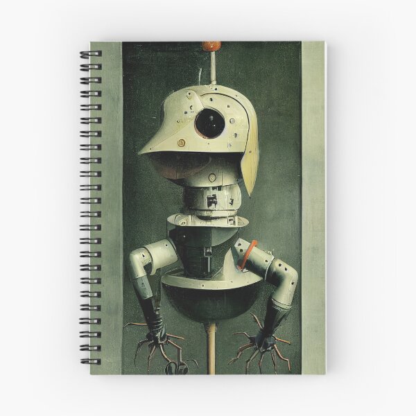 Item preview, Vintage robot design designed and sold by Art-Love-Design.