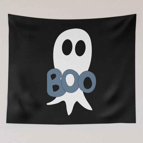 Item preview, Cute ghost cartoon with BOO text  designed and sold by AngelDawnDesign.