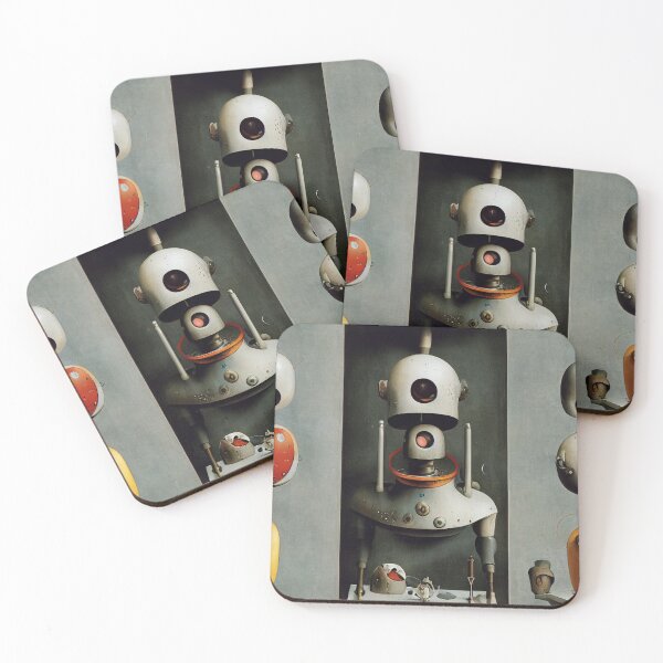 Item preview,  Vintage robot design designed and sold by Art-Love-Design.