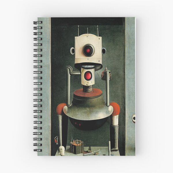 Item preview, Vintage robot design designed and sold by Art-Love-Design.