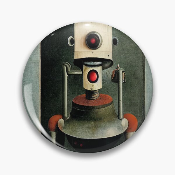 Item preview, Vintage robot design designed and sold by Art-Love-Design.