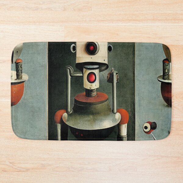 Item preview, Vintage robot design designed and sold by Art-Love-Design.