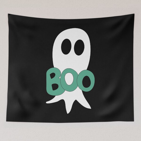 Item preview, Cute ghost cartoon with BOO text  designed and sold by AngelDawnDesign.