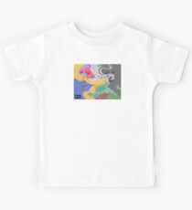 3 layer paint Kids Tee