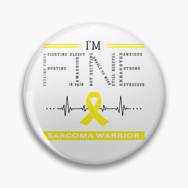 Item preview, I'm Fine Sarcoma Warrior Support Sarcoma Awareness Gifts designed and sold by rechardtee.
