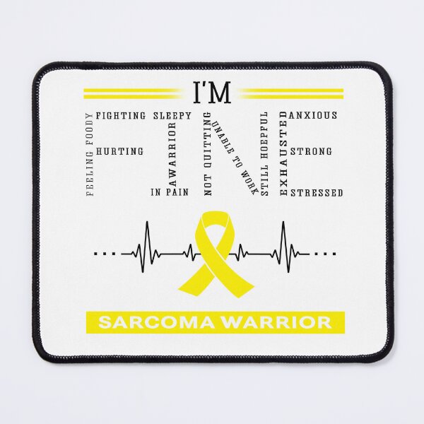Item preview, I'm Fine Sarcoma Warrior Support Sarcoma Awareness Gifts designed and sold by rechardtee.